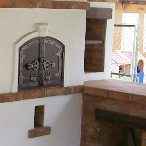 Backofen im Freien