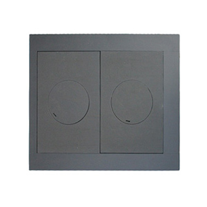 Kochplatte mit Herdrahmen 640x750 mm