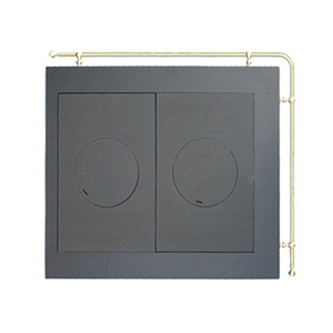 Kochplatte mit Herdrahmen 640x750 mm